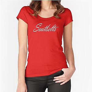 Seatbelts white Fitted Scoop T-Shirt