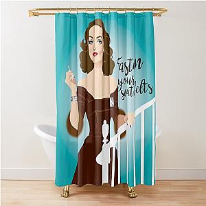 Fasten Your Seatbelt Shower Curtain