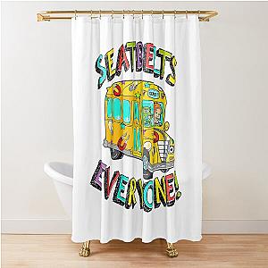 Seatbelt Magic Bus Driver Shower Curtain