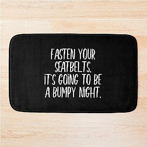 Fasten your seatbelt Bath mat