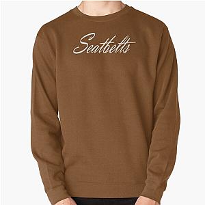 Seatbelts White Pullover Sweatshirt