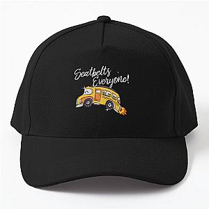 Seatbelts Everyone Magic Bus Driver Baseball Cap