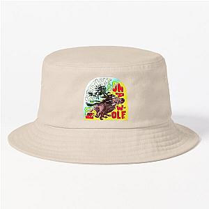 No Seatbelt on a Wolf! Bucket Hat