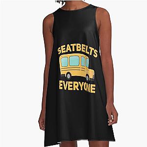 Seatbelt Everyone Vintage A-Line Dress