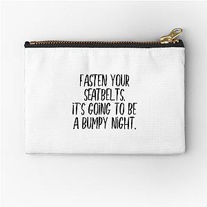 Fasten your seatbelt Zipper Pouch