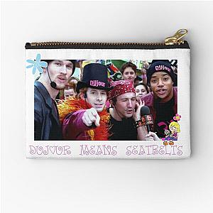 Day Bag Means Seatbelt Zipper Pouch
