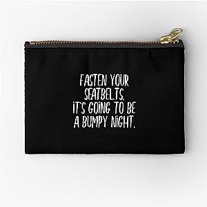 Fasten your seatbelt Zipper Pouch