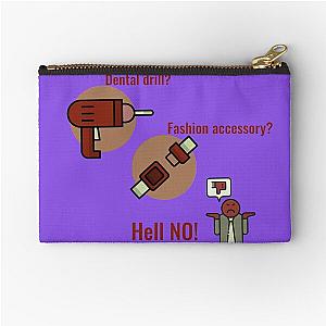 Seatbelts are not fashion accessories Zipper Pouch