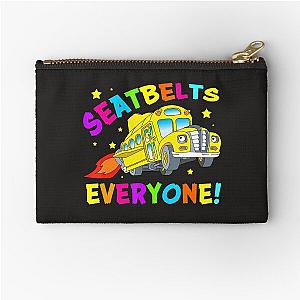 Seatbelts Everyone Magic School Bus Driver Halloween Zipper Pouch Costume