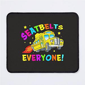 Seatbelts and Magic School Bus Driver Costume Mouse Pad