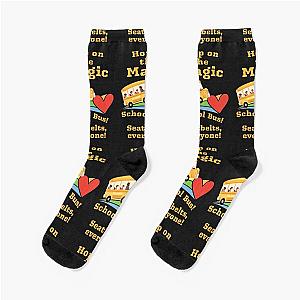 Hop on the Magic Bus Teacher Gift Back to School 2022 Socks