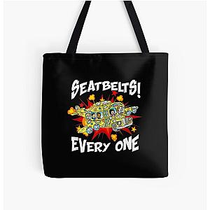 Seatbelts Everyone The Magic School Bus All Over Print Tote Bag