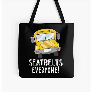 Seatbelt Everyone All Over Print Tote Bag