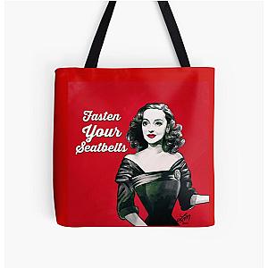 Fasten your seatbelt Over Print Tote Bag