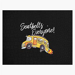 Seatbelt Magic School Bus Driver Jigsaw Puzzle