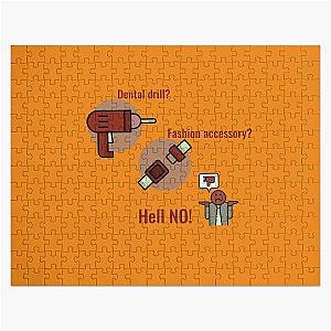 Seatbelts are not fashion accessories Jigsaw Puzzle