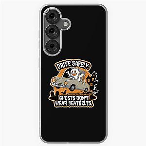 Drive Safely: Ghosts Don't Wear Seat Belts Halloween Safety Phone Case