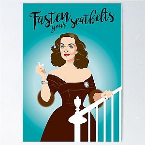 Fasten your seatbelt poster