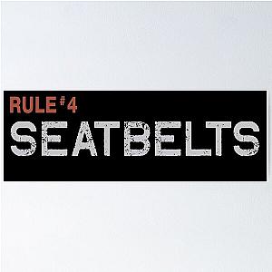 Rule 4-Seatbelts Poster