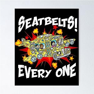 Seatbelts Magic School Bus Poster
