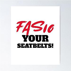 Fasten Your Seatbelt Poster