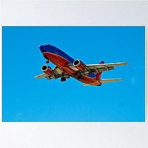 The Captain has turned on the Fasten Seatbelts sign Poster
