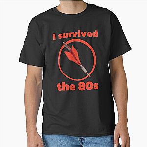 I Survived the 80s Lawn Darts No Helmet Vintage Toy Classic T-Shirt