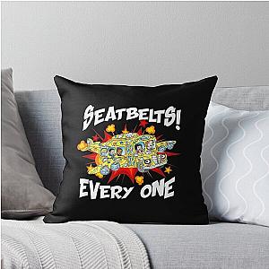Seatbelts Everyone Magic School Bus Throw Pillow becomes 
Seatbelts Everyone Magic Bus Throw Pillow