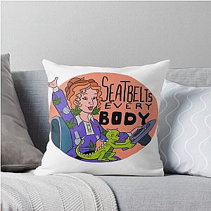 Seatbelts everybody Throw Pillow