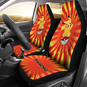 Anime Pokemon Pikachu Car Seat Covers Pokemon Car Accessorries Ci110405 SC2712