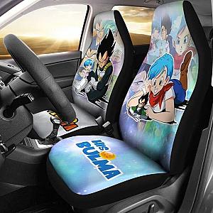 His Bulma Her Vegeta Dragon Ball Z Car Seat Covers Universal Fit 051312 SC2712