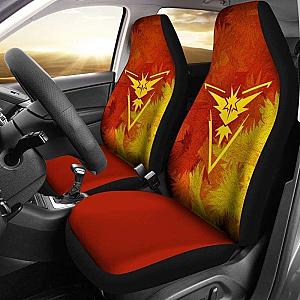 Team Instinct Zapdos Pokemon Car Seat Covers Universal Fit 051312 SC2712