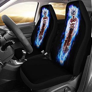 Goku Ultra Instinct Car Seat Covers Universal Fit 051312 SC2712