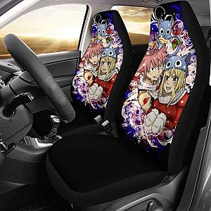 Natsu Lucy Christmas Fairy Tail Car Seat Covers Universal Fit 051312 SC2712