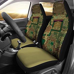 The Legend Of Zelda Maps Car Seat Covers Universal Fit 051312 SC2712