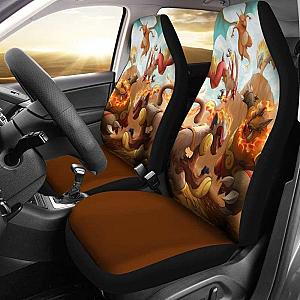 Pokemon Fire Car Seat Cover Universal Fit 051312 SC2712
