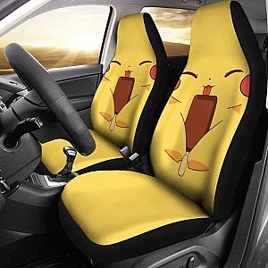 Pikachu Pokemon Car Seat Covers Universal Fit 051312 SC2712