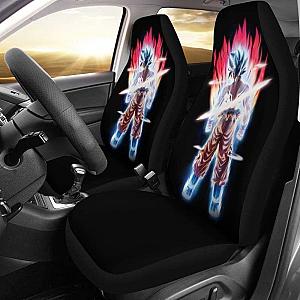 Goku Ultra Instinct Car Seat Covers Universal Fit 051312 SC2712