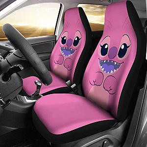 Stitch Cute Car Seat Covers Disney Cartoon Fan Gift Universal Fit 051012 SC2712
