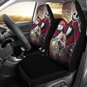 Jack And Sally Car Seat Covers Nightmare Before Christmas Universal Fit 051012 SC2712