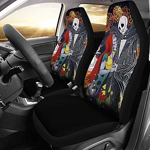 Jack And Sally Nightmare Before Christmas Car Seat Covers Universal Fit 051012 SC2712