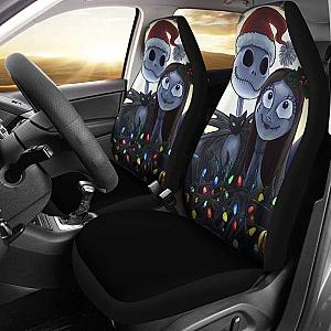 Nightmare Before Christmas Jack And Sally Car Seat Covers Universal Fit 051012 SC2712