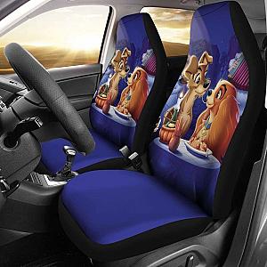 Lady And The Tramp Love Car Seat Covers Disney Cartoon Universal Fit 051012 SC2712
