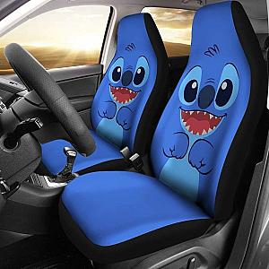 Stitch Funny Car Seat Covers Disney Cartoon Fan Gift Universal Fit 051012 SC2712