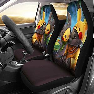 Toothless And Pikachu How To Train Your Dragon Car Seat Covers Universal Fit 051312 SC2712
