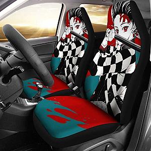 Anime Kimetsu No Yaiba Tanjiro Kamado Car Seat Covers Universal Fit 051012 SC2712