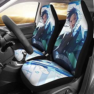 Anime Kimetsu No Yaiba Car Seat Covers Tanjiro Kamado Universal Fit 051012 SC2712