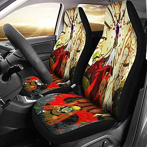 Naruto Angry Car Seat Covers Anime Fan Gift Universal Fit 051012 SC2712