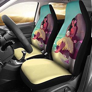 Moana Art Disney Cartoon Fan Gift Car Seat Covers Universal Fit 051012 SC2712