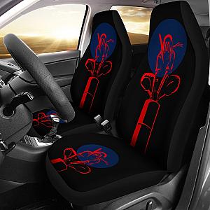 Naruto Anime Car Seat Covers - Uchiha Itachi Sitting Minimalist Red Artwork Seat Covers Ci101603 SC2712